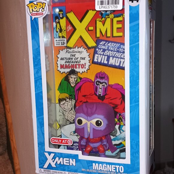 NEW Funko POP! Comic Cover: Marvel- X-Men 4 Magneto Figure - Picture 5 of 8